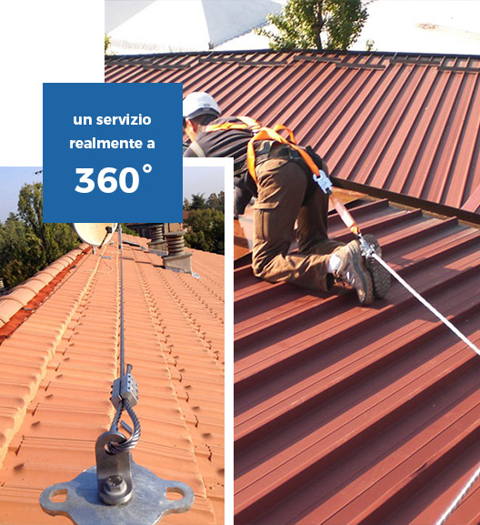 Linee vita per tetti Mendrisio